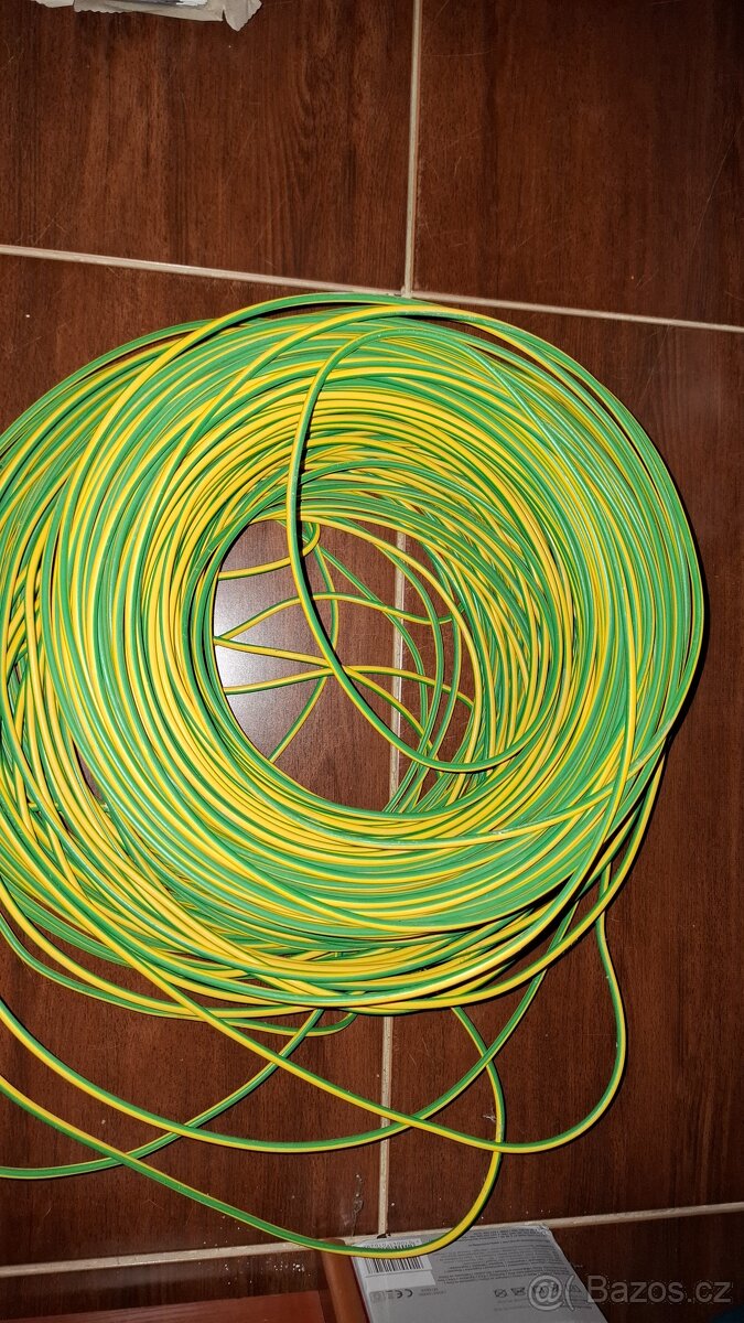 Zelenožlutý vodič 6mm2