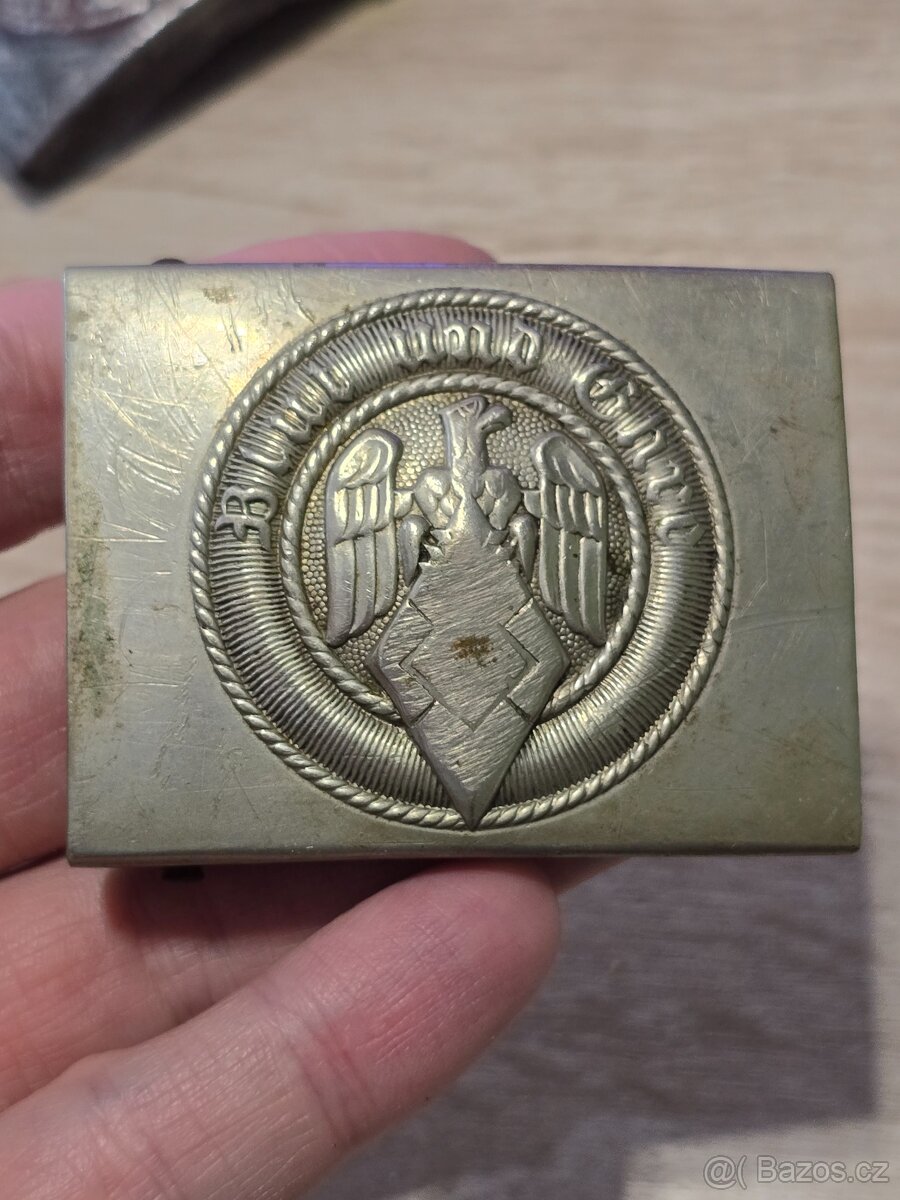 Přezka Hitlerjugend - denacifikovaná