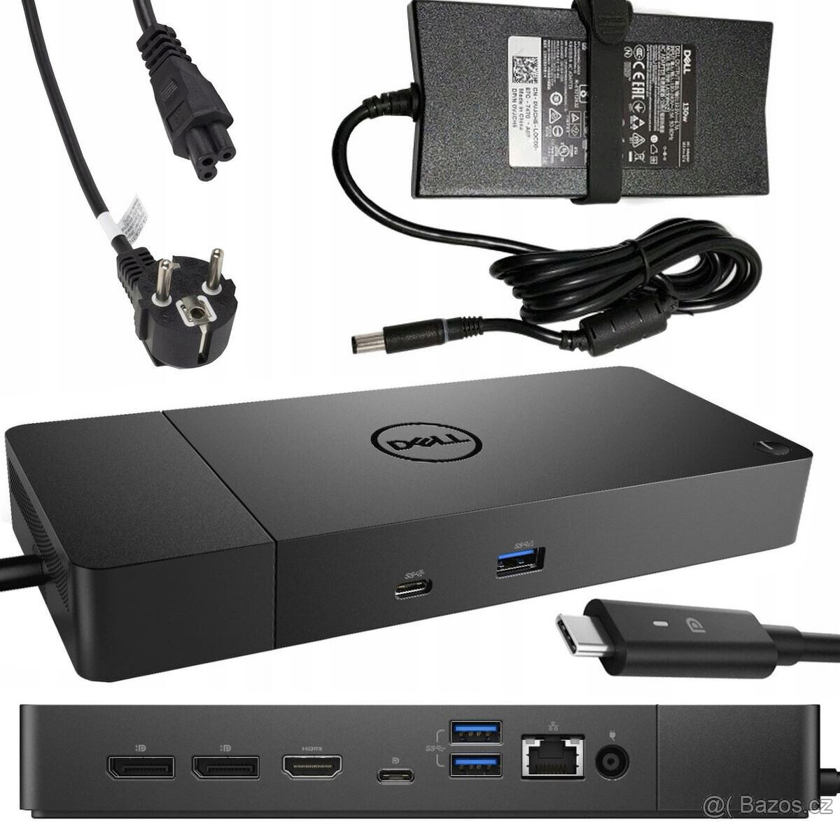 Dell Dock WD19S 130W USB-C + myš a klávesnice