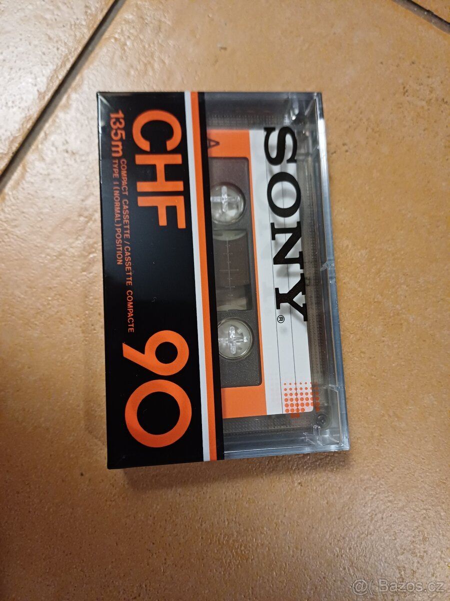 audio kazety sony chf 90
