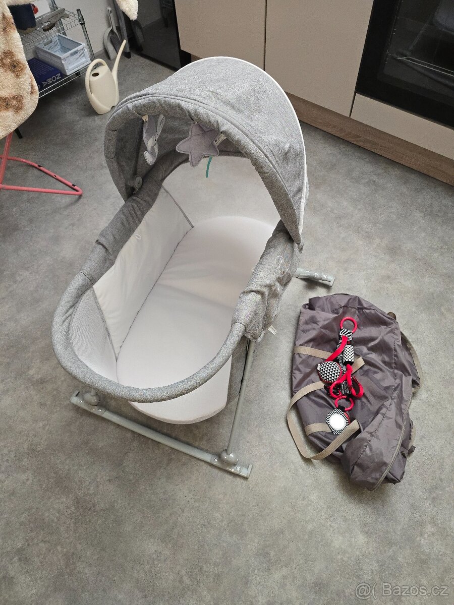 Dětská postýlka 3v1 Kinderkraft LOVI Gray – jako nová