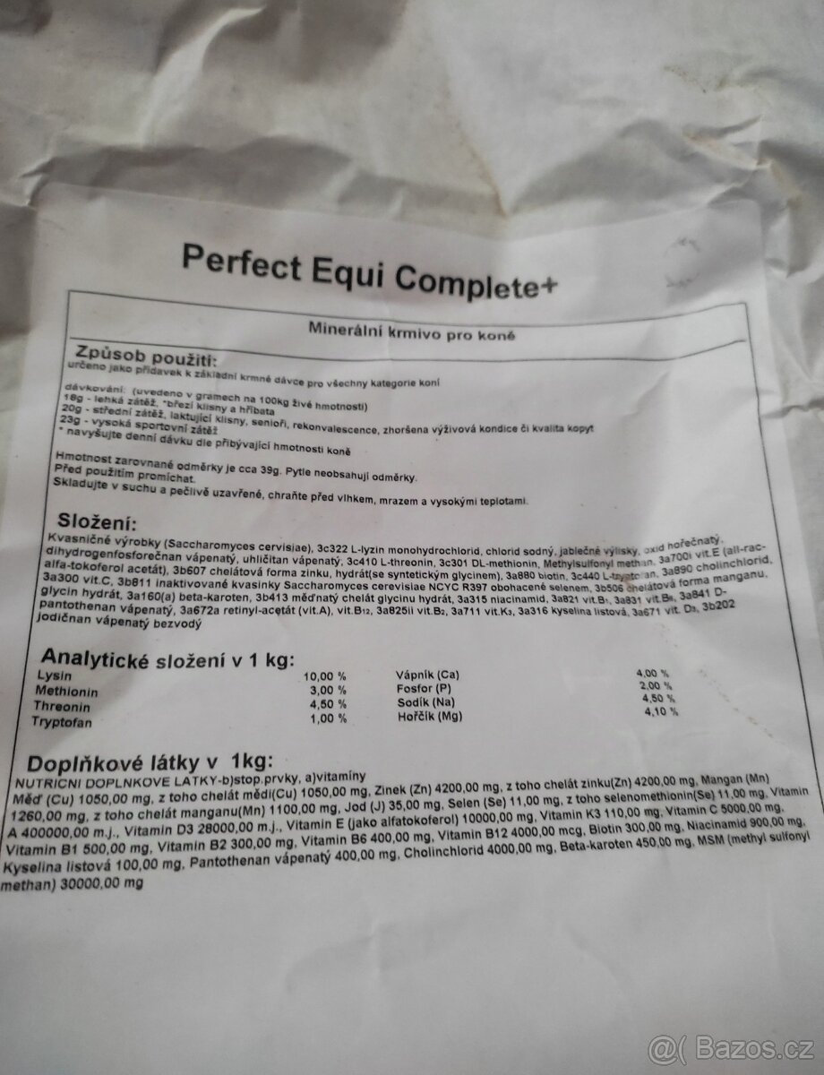 Minerálka Perfect Equi Complete+ PE