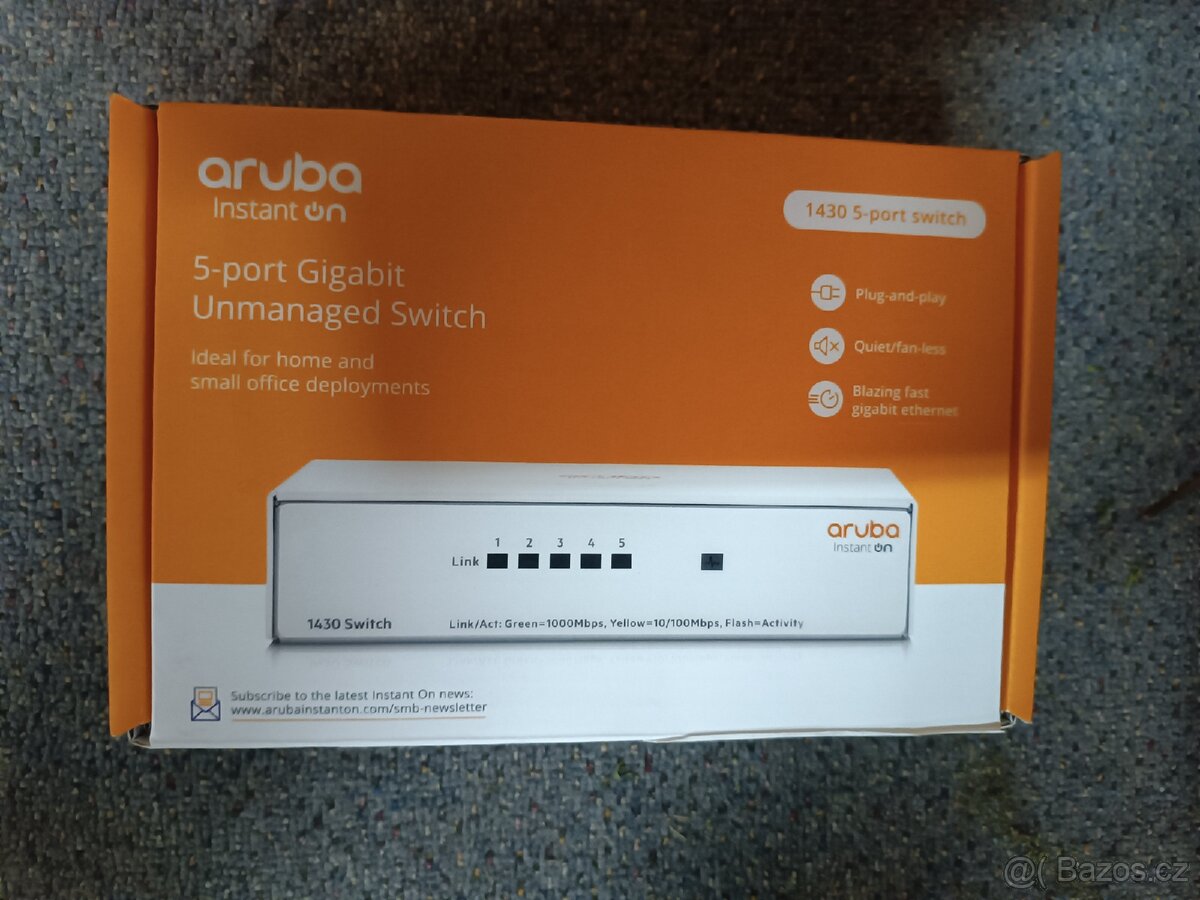 Aruba 1430 5-port switch