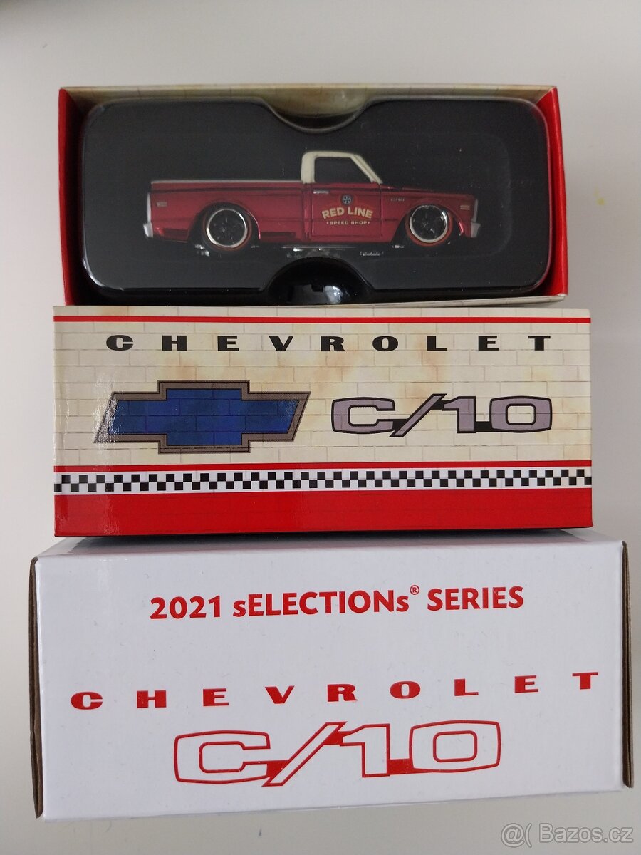 Hot wheels RLC Chevy C10 auto, auticko