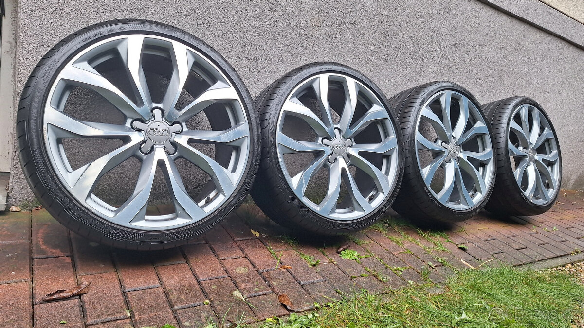 AUDI A6 C7 sada krásných disků R20 8,5Jx20H2 ET45 letní PNEU