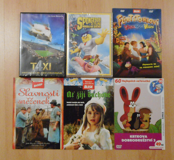 DVD mix – na výběr