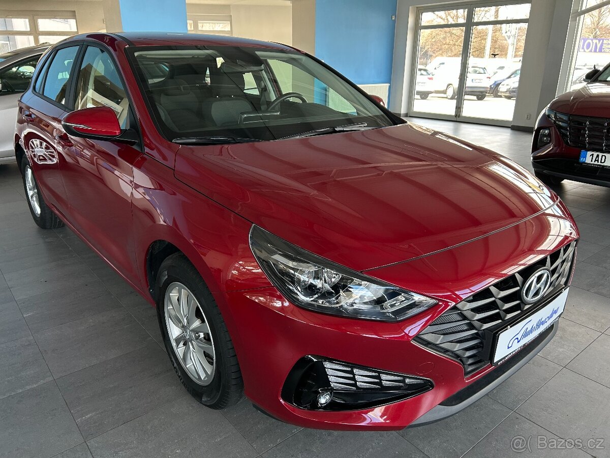 Hyundai i30 1.5i ČR,1.MAJITEL,ZÁRUKA DO 2028,COMFORT,DPH