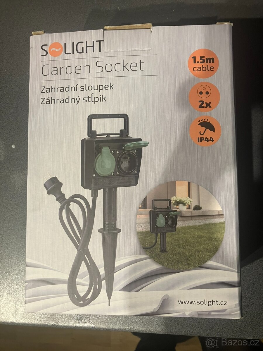 Solight zahradní sloupek IP44