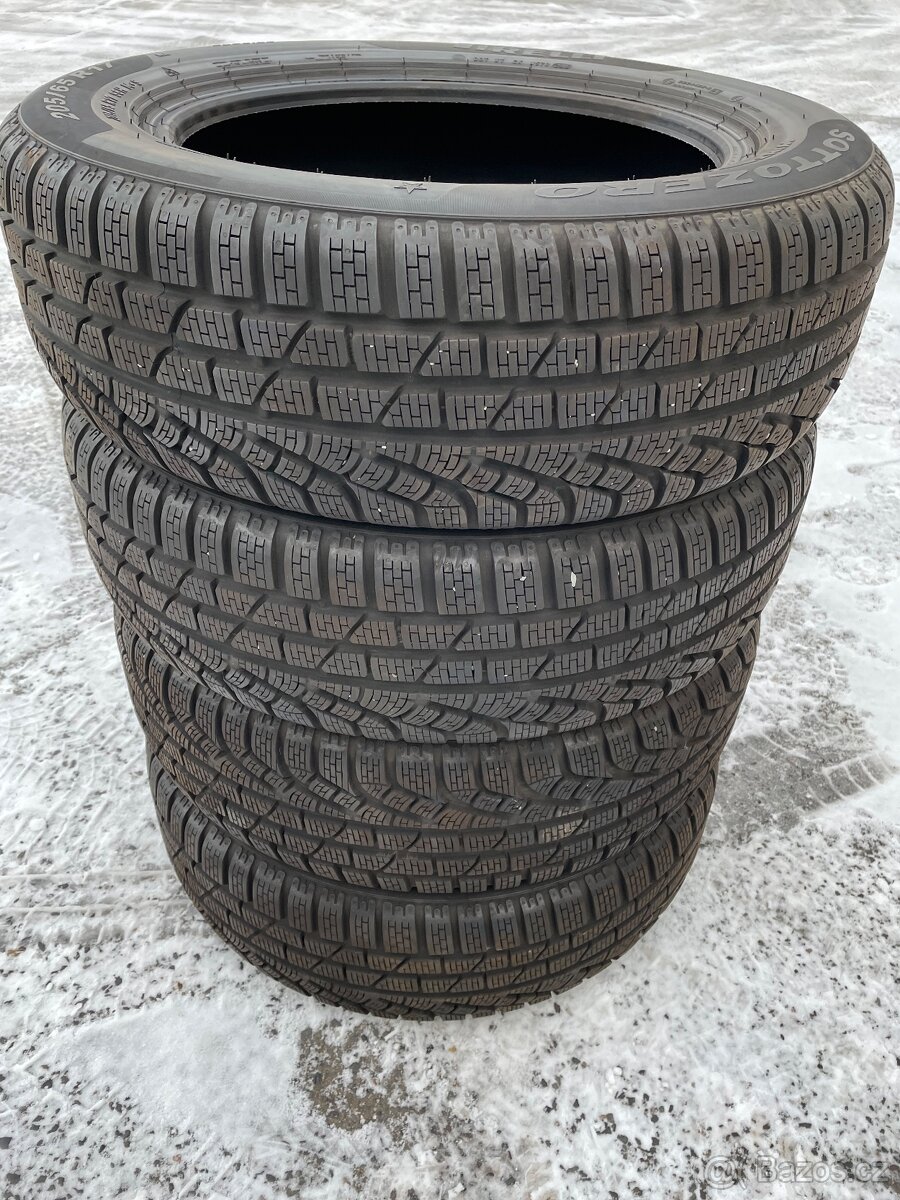 4 ks zimní pneu Pirelli 205/65R17