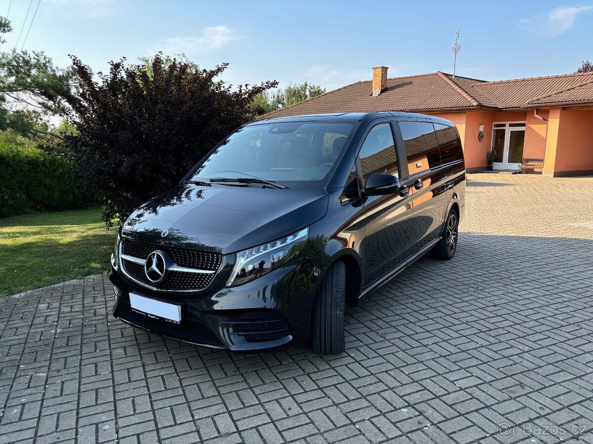 Mercedes V 300d, rok 2023, AMG linie, nez.topení