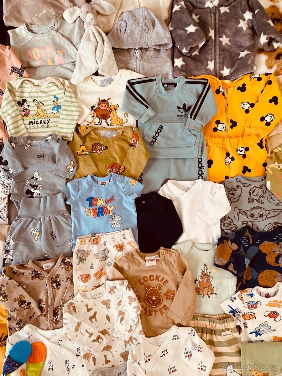 Balík oblečení na chlapečka/ neutrál 0-6 m