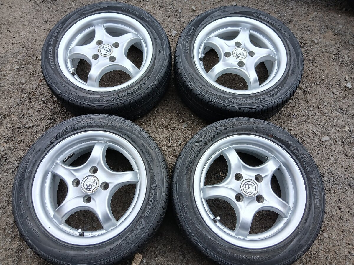 Sada ALU kol RC 185/55R14 letní