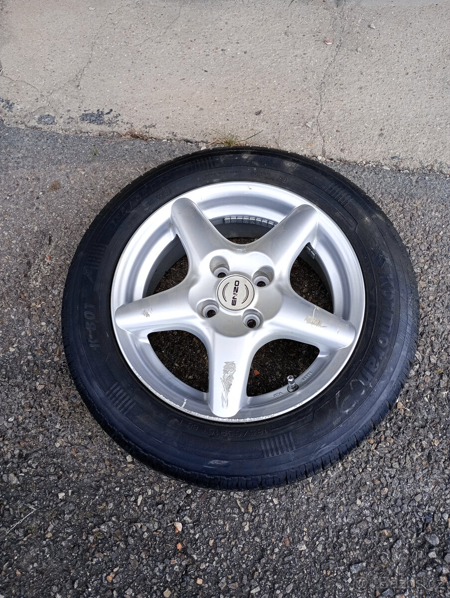 Rezervní / dojezdové kolo – Dacia, Renault – 15" disk s pne