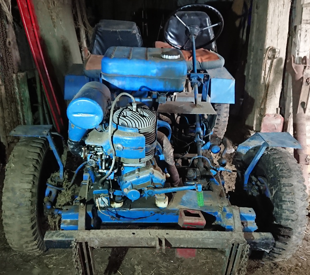 Malotraktor domácí výroby