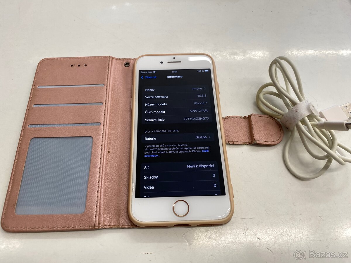 iPhone 7 32GB růžový