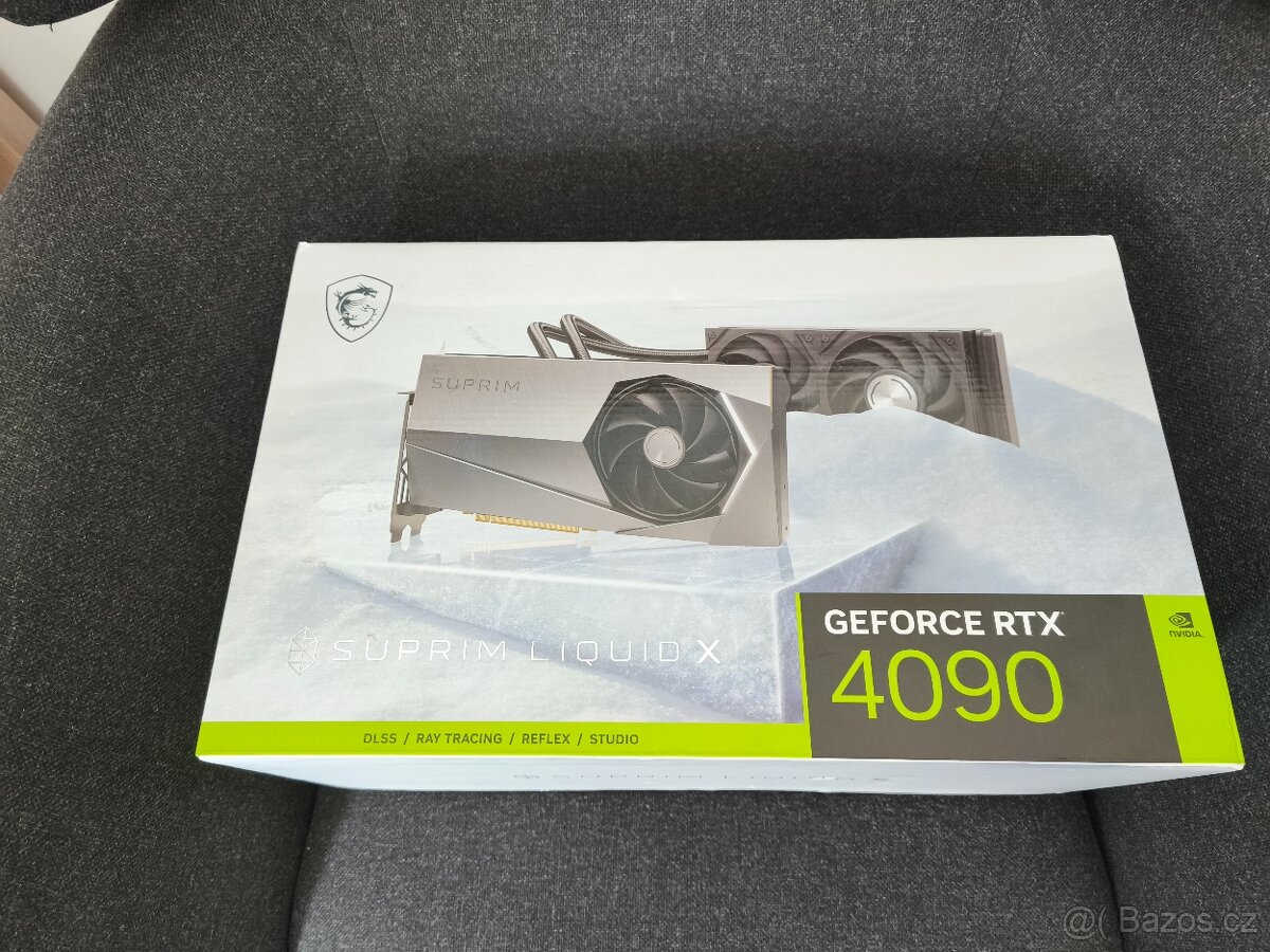 Prodej - GeForce RTX 4090 - MSI Suprim Liquid