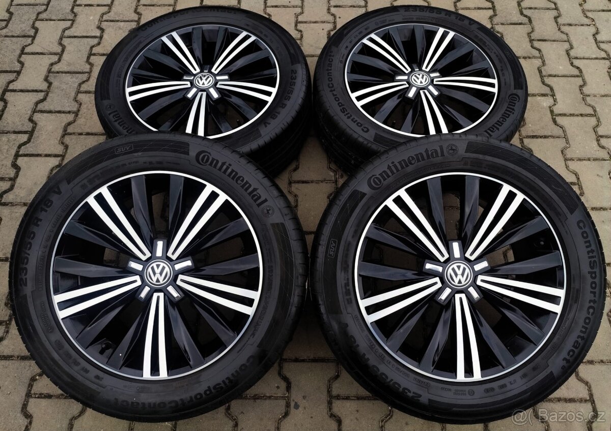 Disky originální VW Tiguan 5x112 R18 Nizza