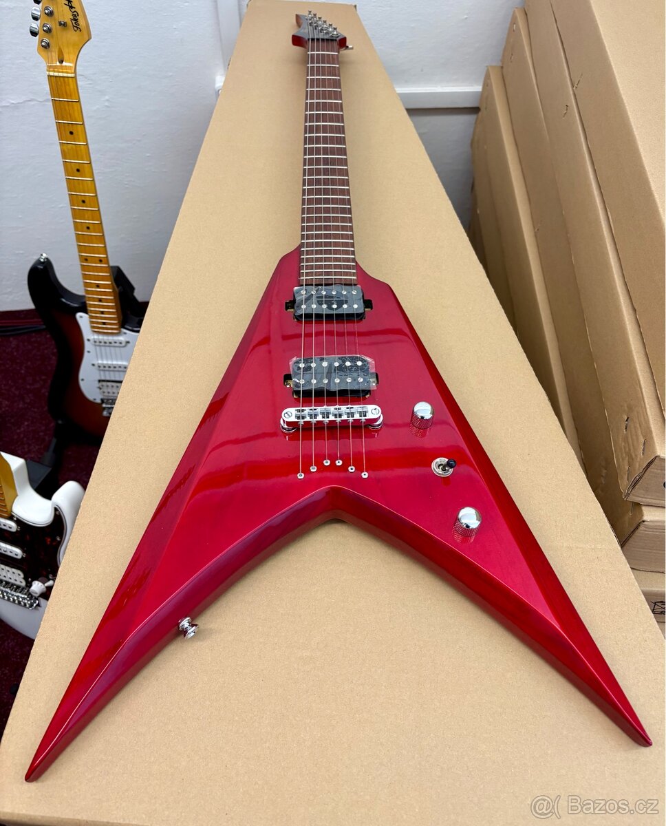 Elektrická kytara Flying V Fokus
