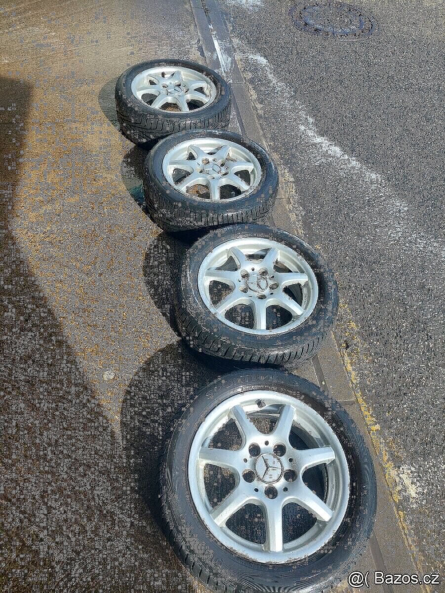 ALU kola RIAL R15 s letními pneu 195/50 r15