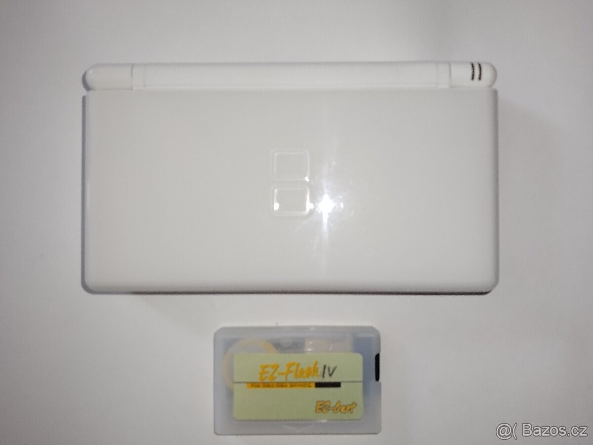 Nintendo DS LITE + GBA EIZO FLASH cartridge –RARITKA–