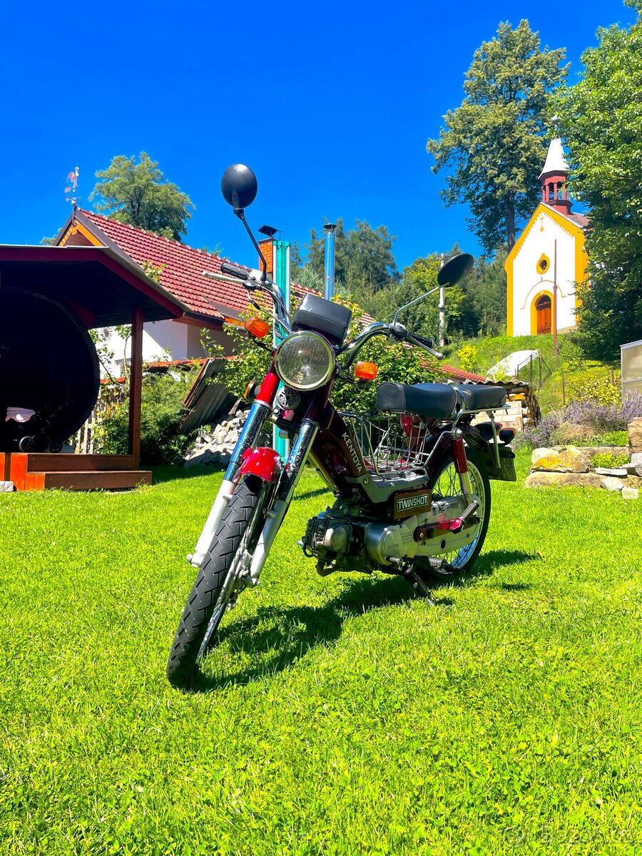 Kentoya Twinshot 50 – moped s TP, pojízdný