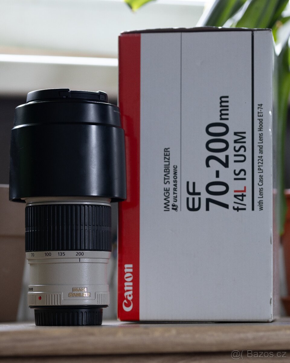 Canon 70-200mm f/4 L IS USM - TOP stav