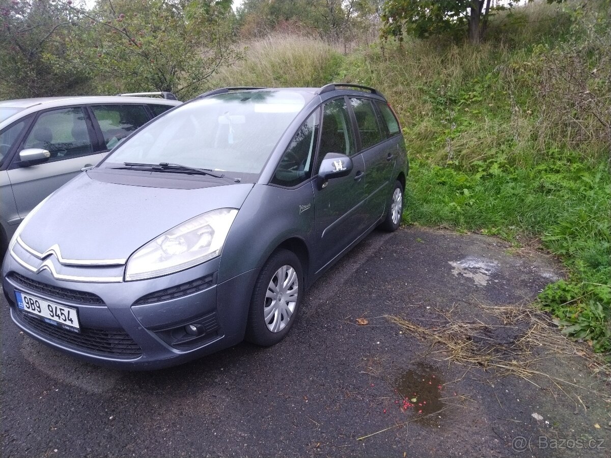 Prodám Citroën C4 grand pıcasso 1.6 hdi.