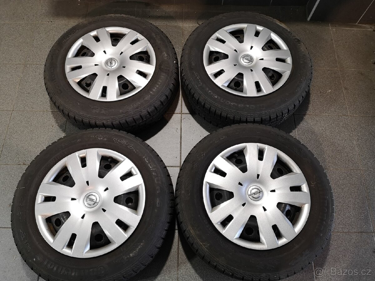 Opel Mokka disky 16 + zimní 195/70/16.