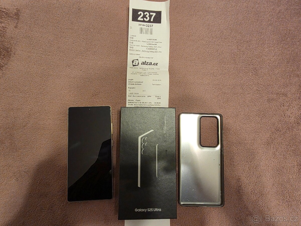 Samsung Galaxy S25 Ultra 512gb - top stav nového, záruka