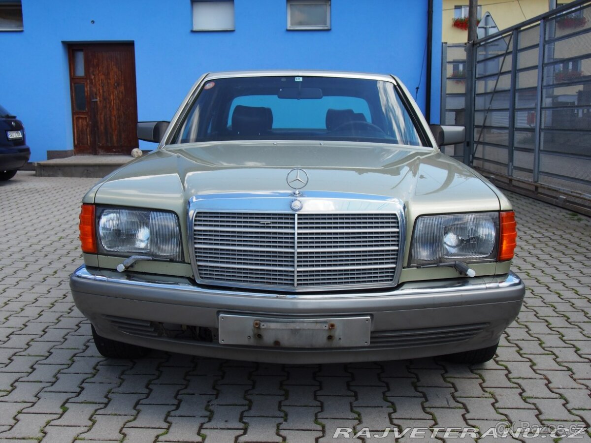 Mercedes-Benz W126 420 SEL evropská verze s historií 114 tkm