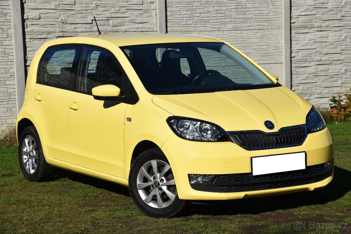 Škoda Citigo 1.0 MPi, KLIMA, VÝHŘEV, ALU, FACE, 1.MAJ, ČR