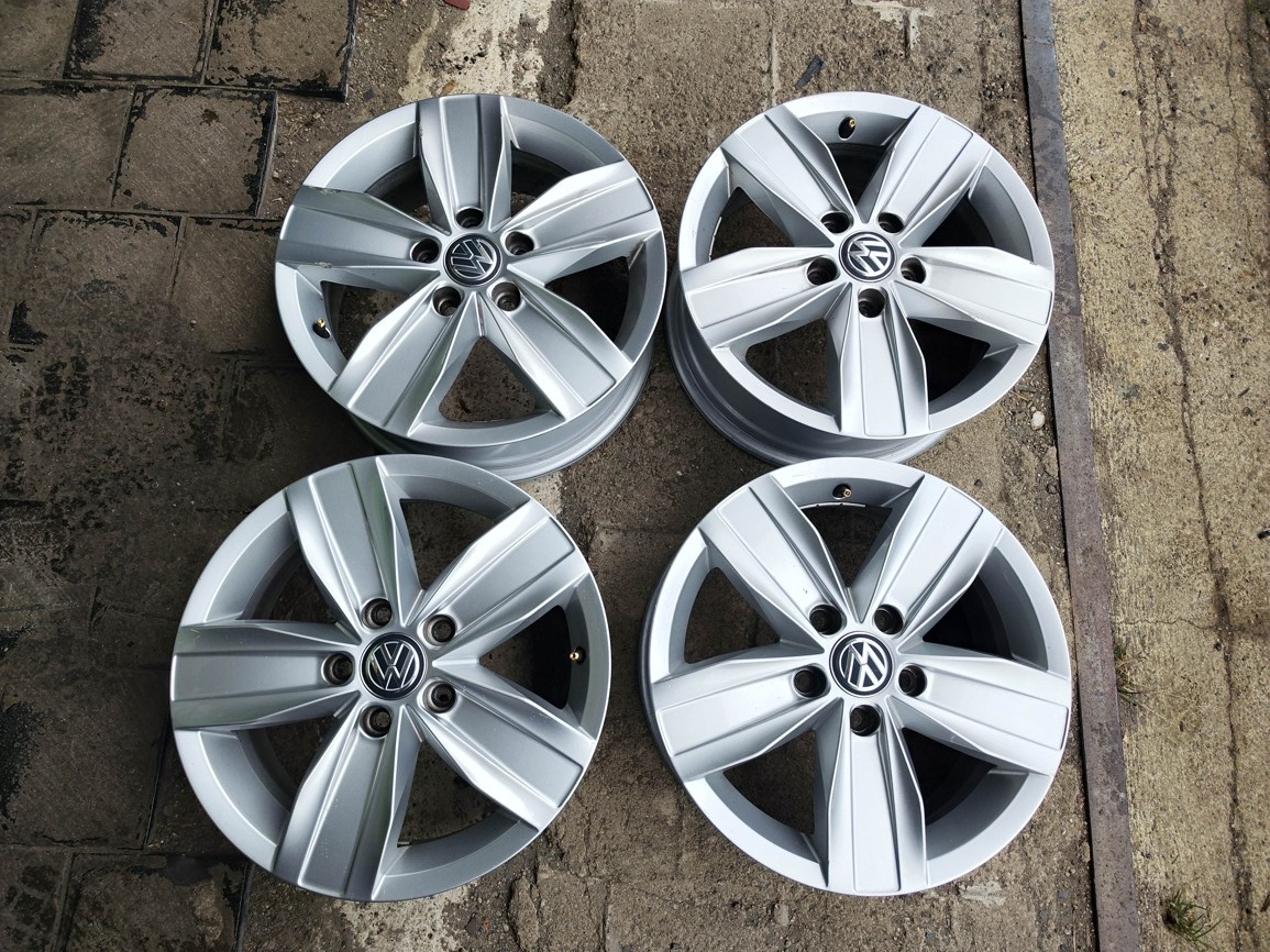 16"alu sada Bendigo 5x112 origo VW Caddy Golf 6 7 Touran