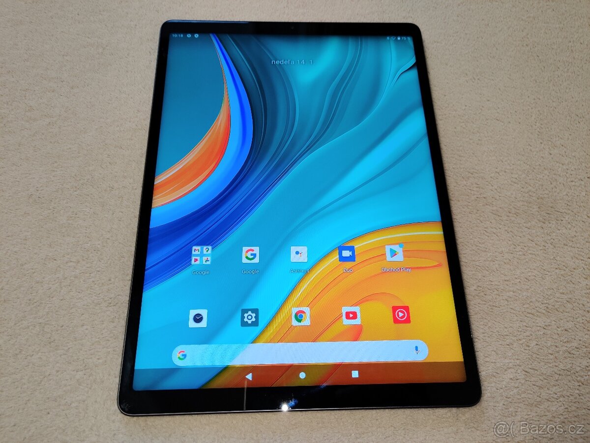 Chuwi HiPad Plus. 4gb/128gb+micro SDHC. Šedá metalíza.