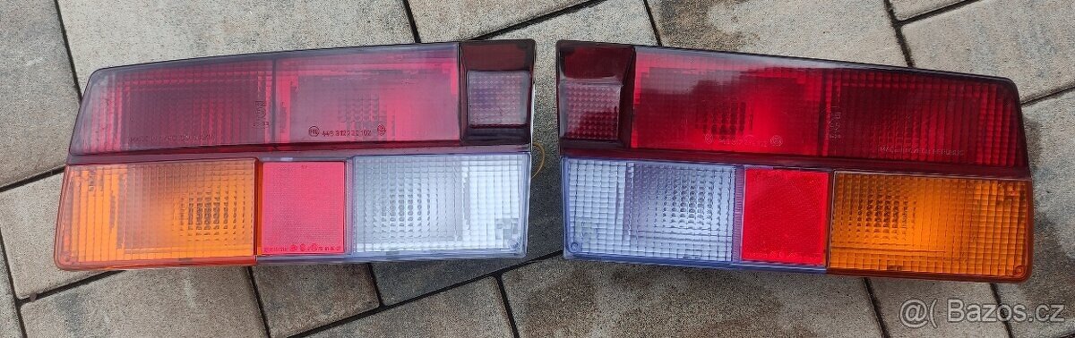 Škoda 120 M , Rapid 130, 136 - zadní světla