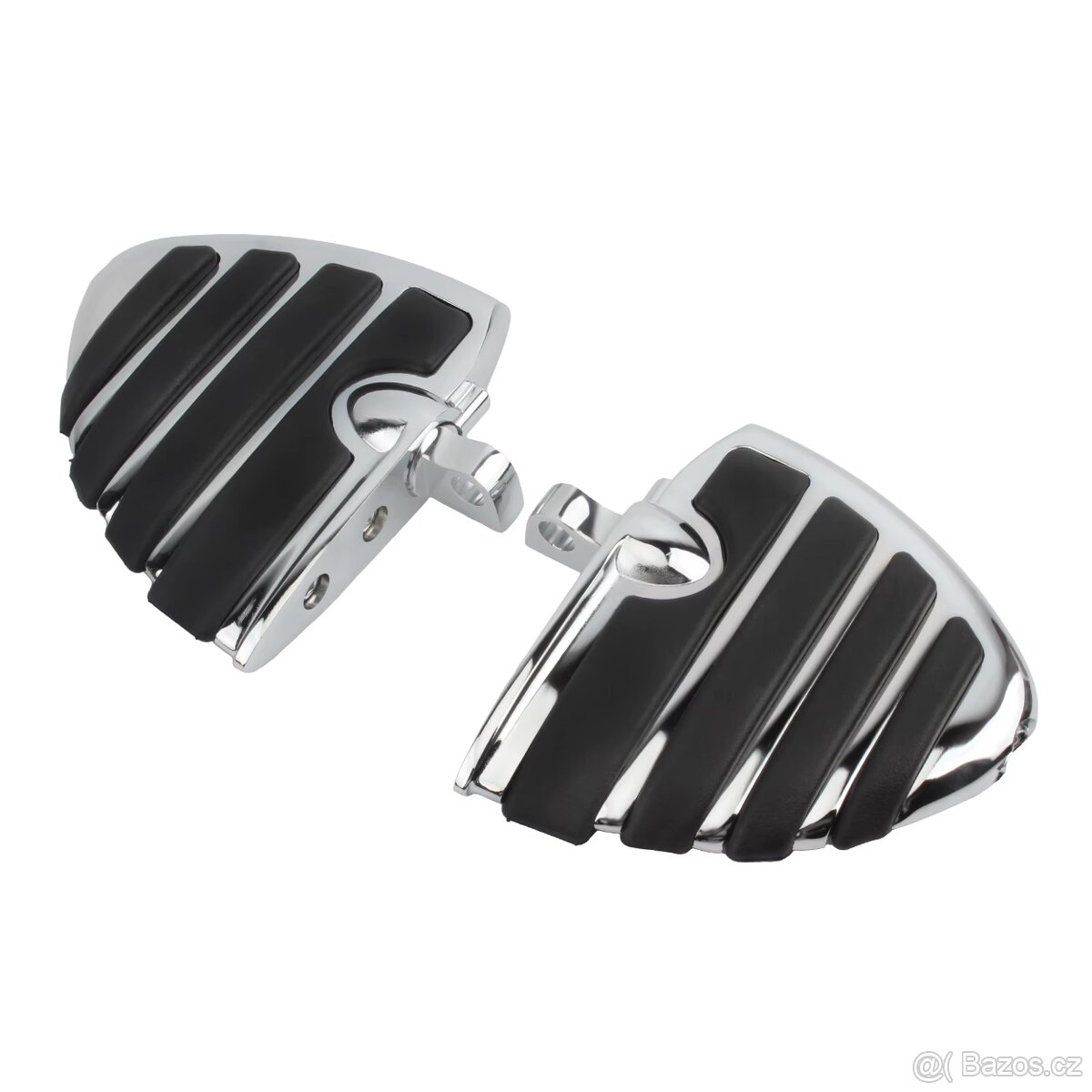 Masívní chrom plotny řidiče spolujezdce chopper,cruiser.