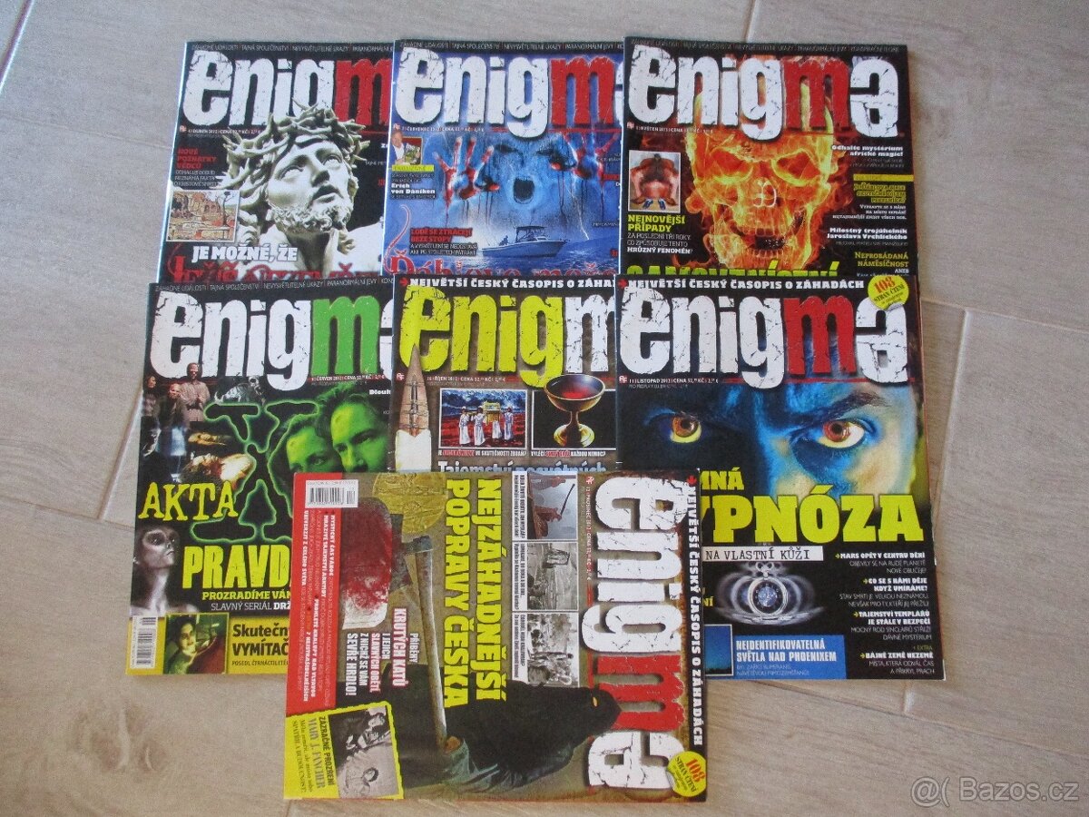 Časopis Enigma ročník 2012 - 7ks