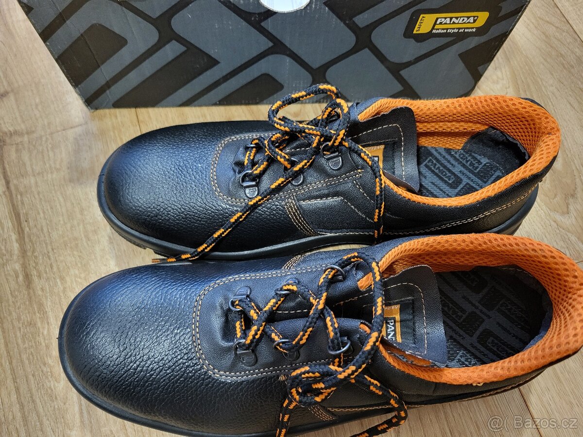 Pracovní boty Panda 6211 S1, 45, ocelová špička