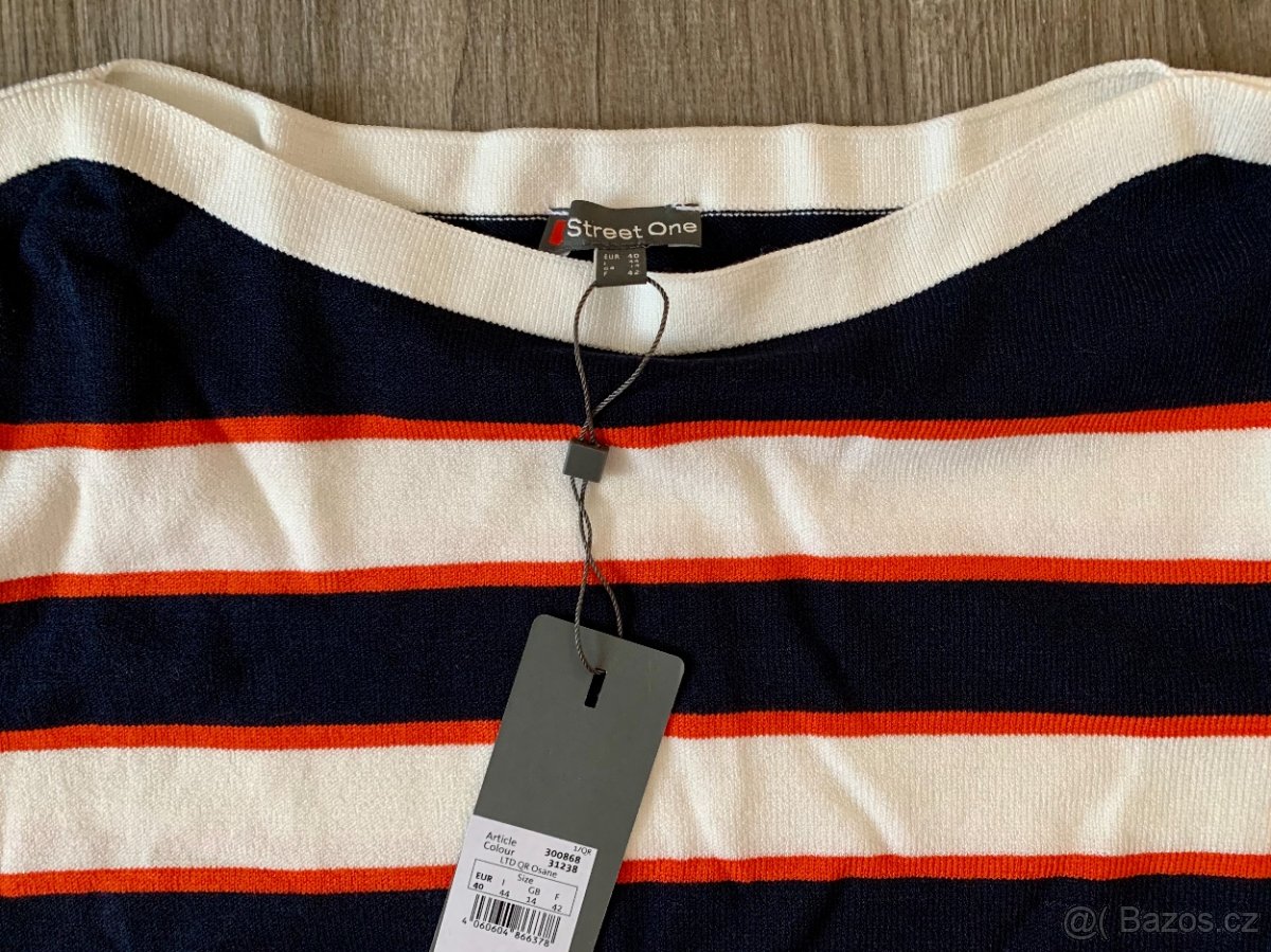 Nový pruhovaný svetr Street One