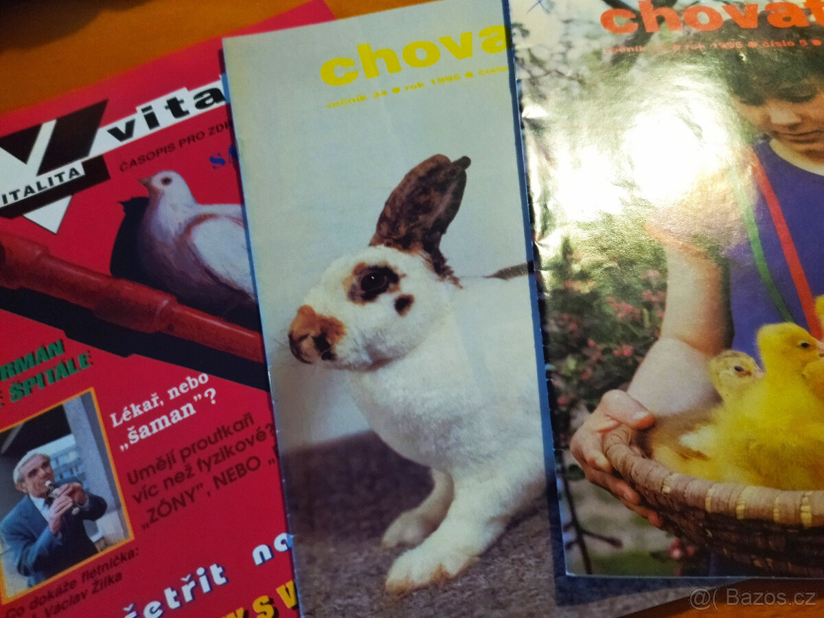 Bydlení, Vitalita, Chovatel, Praktik,Receptář,Zahradkář