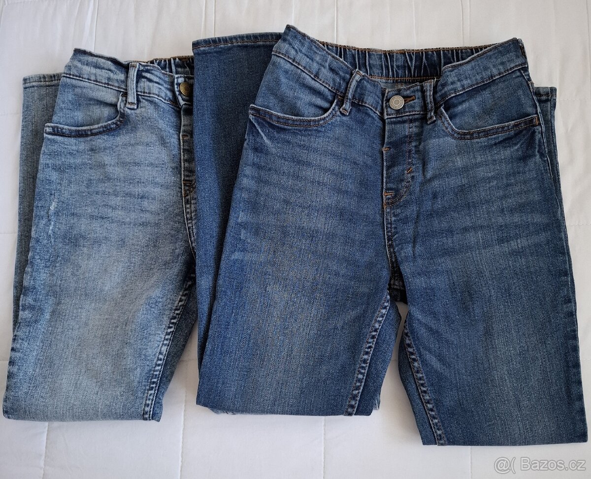 Dětské džíny + tepláky H&M