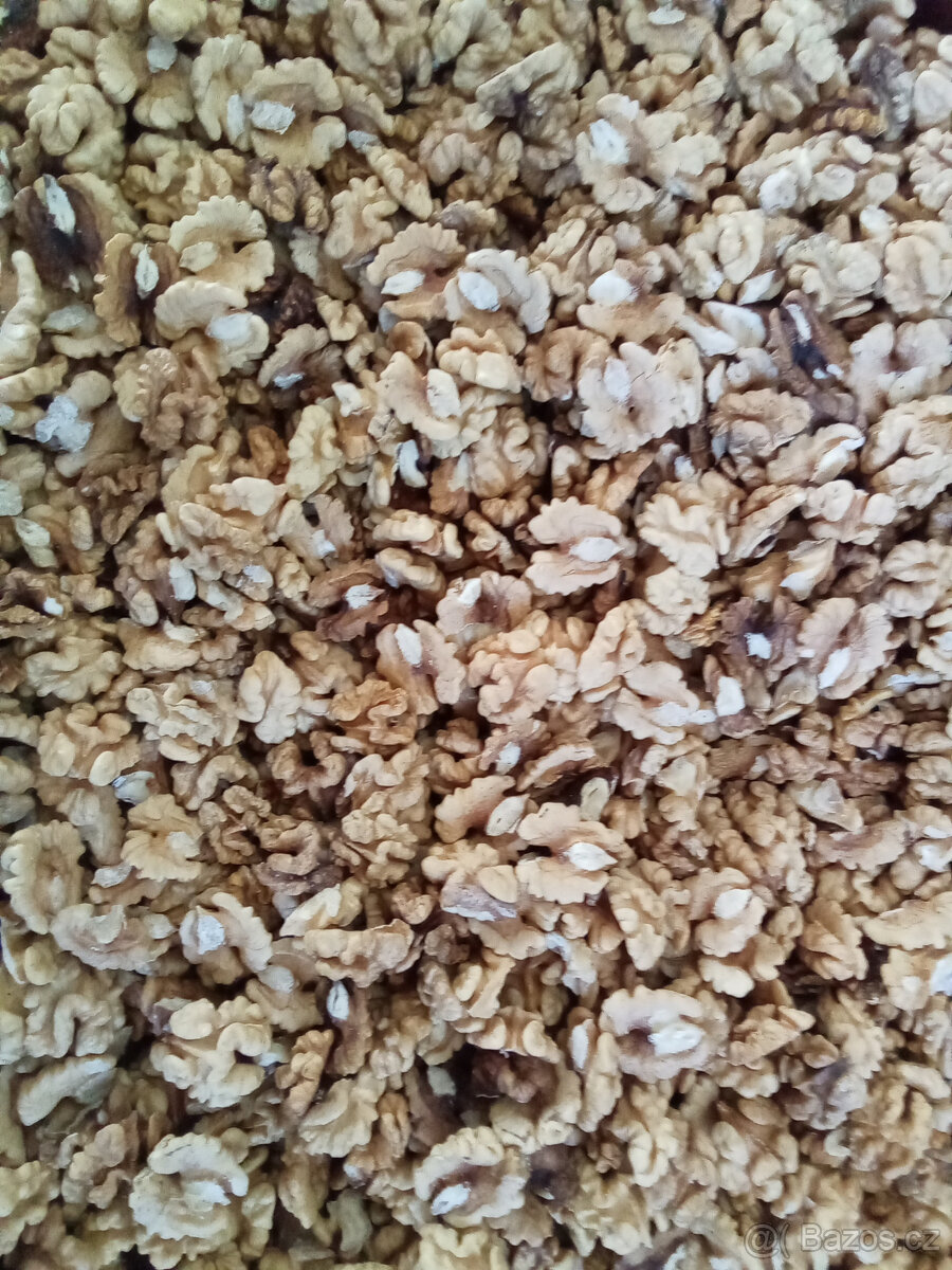 Vlašské ořechy, jádra