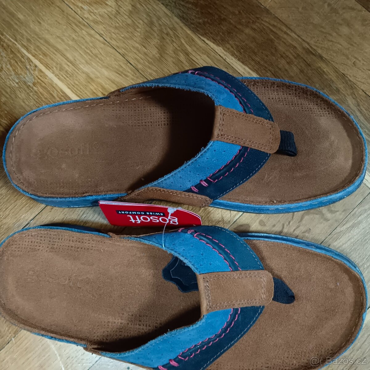 Kožené žabky vel. 40