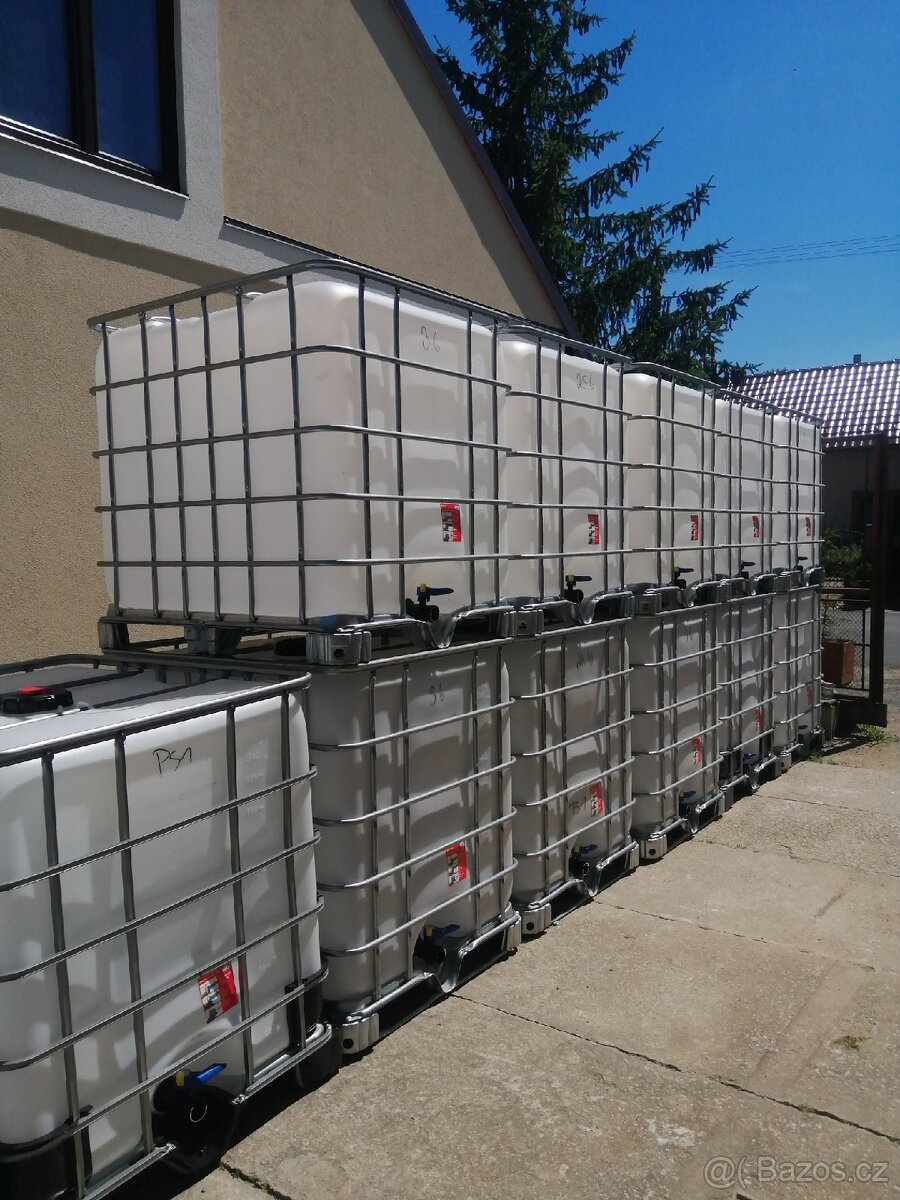 Ibc nádrže, kontejner, kubikovky