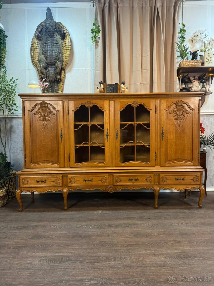 Starožitná komoda / vitrína (139017)