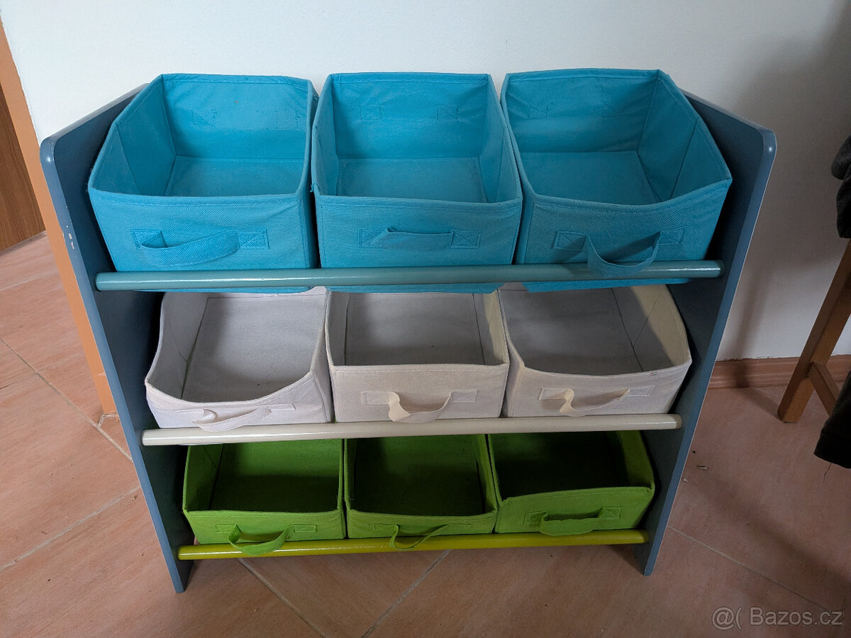 Ikea pořadač hraček