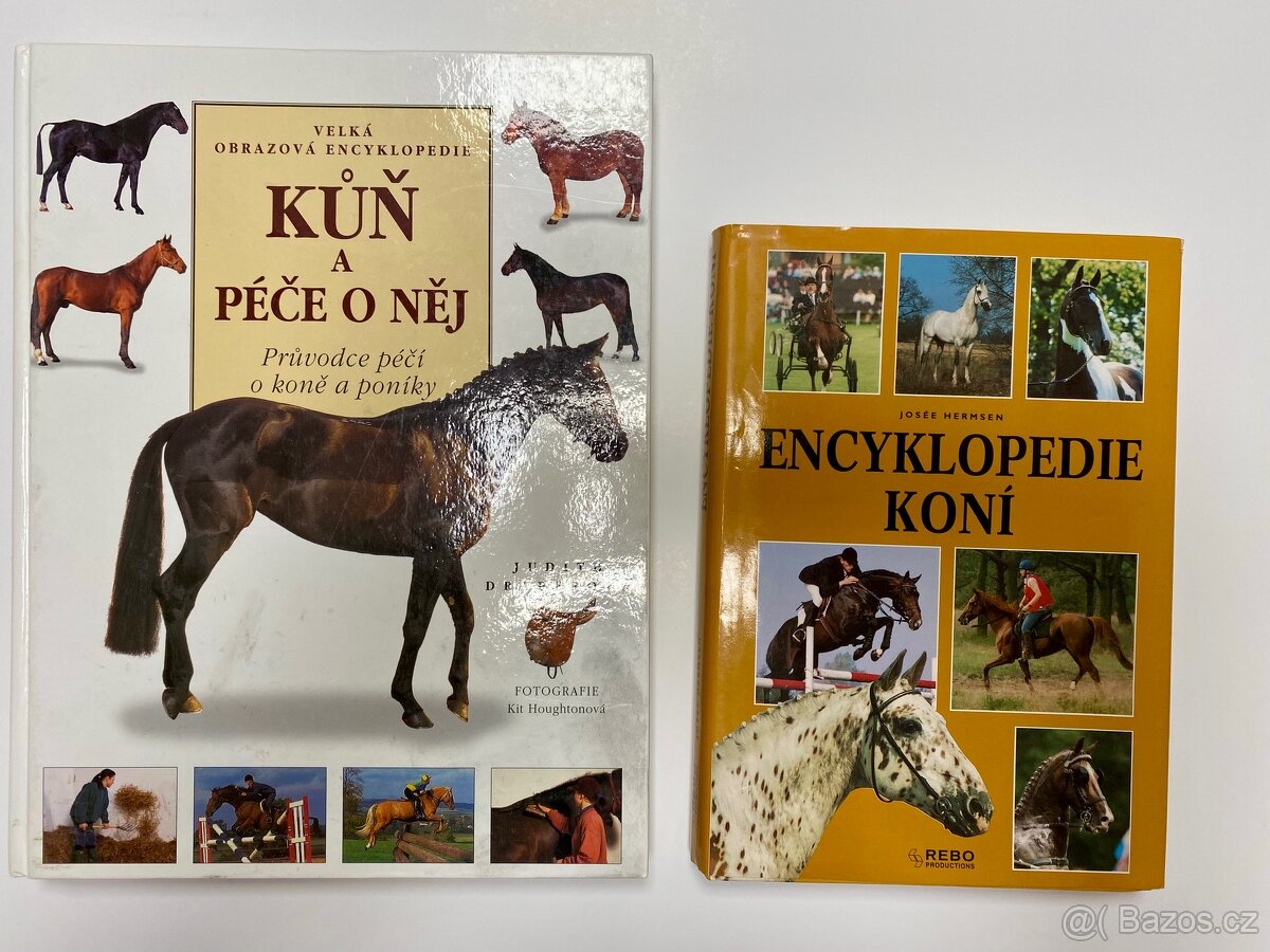 Prodám knihy o koních