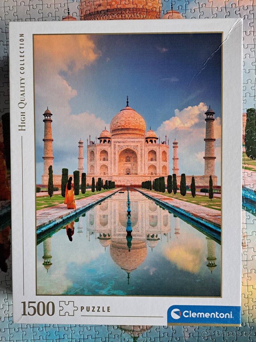 Puzzle 1500 Clementoni/Taj Mahal