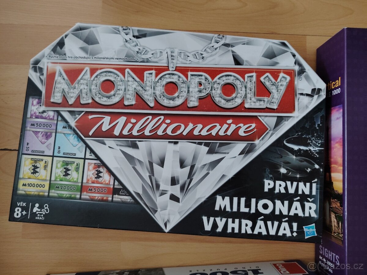 Desková hra Monopoly Millionaire