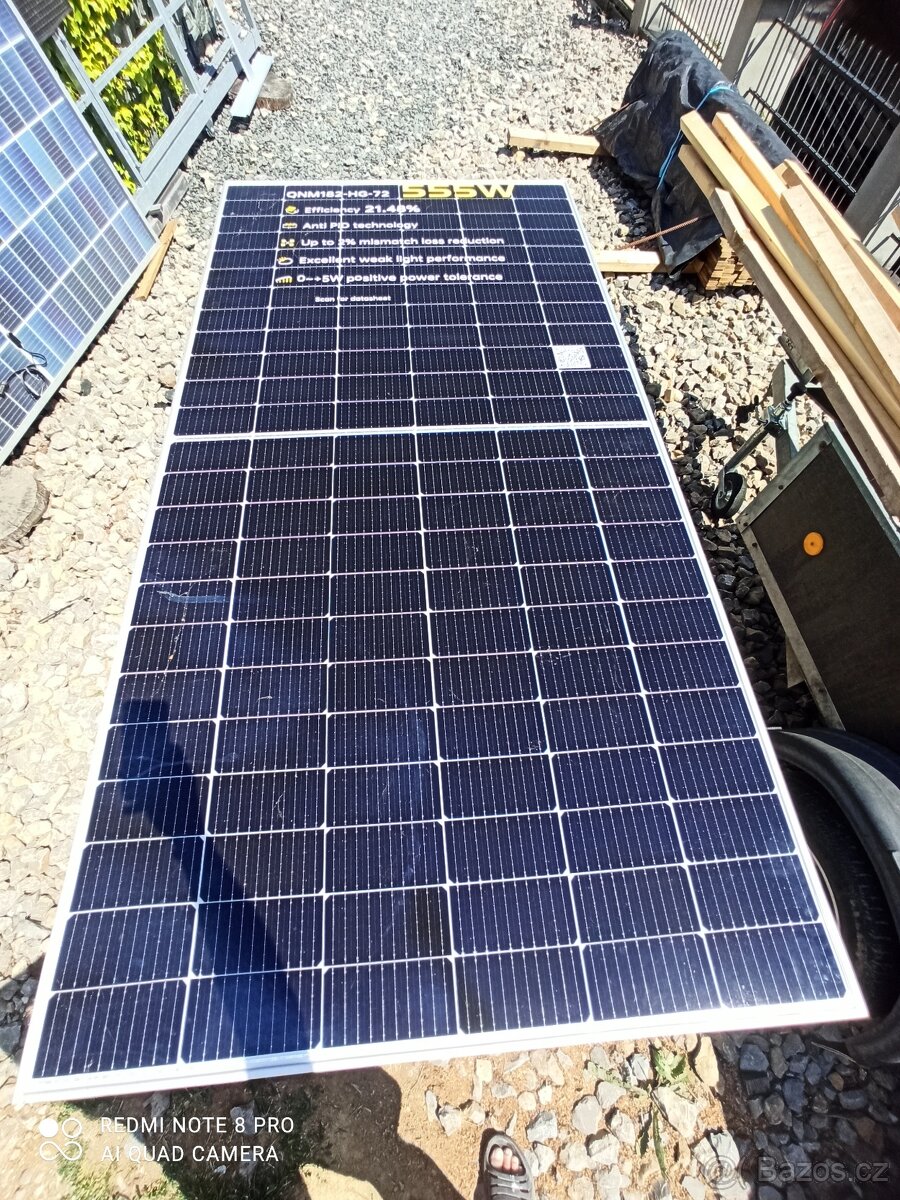 Solární panel 555W, nový