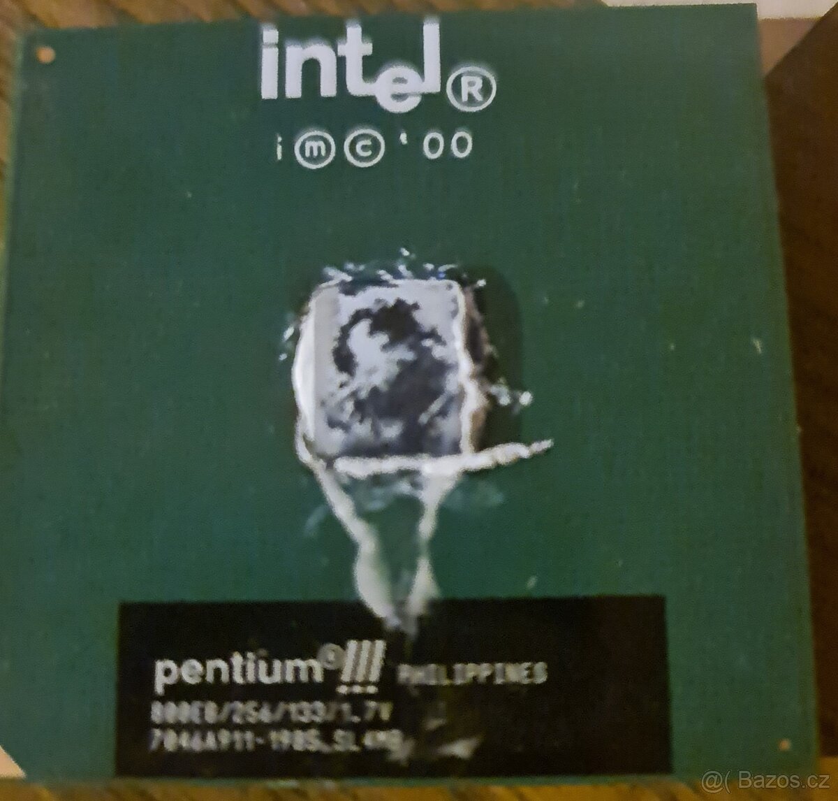 Procesor Intel Pentium III 800Mhz sc.370 + chladič